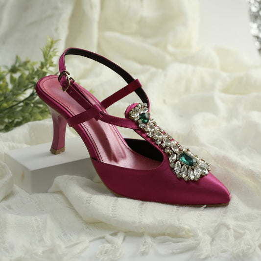 Tory Burch Multicolor Beads Embroidered Slippers