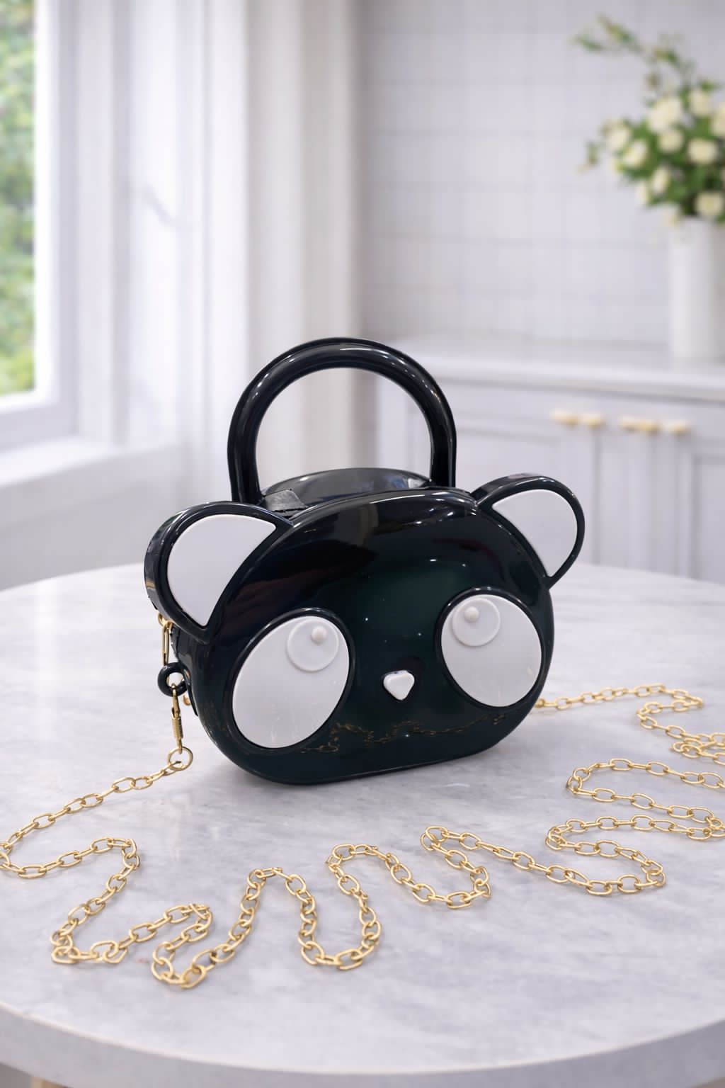Panda design Mini Size Fiber Bags
