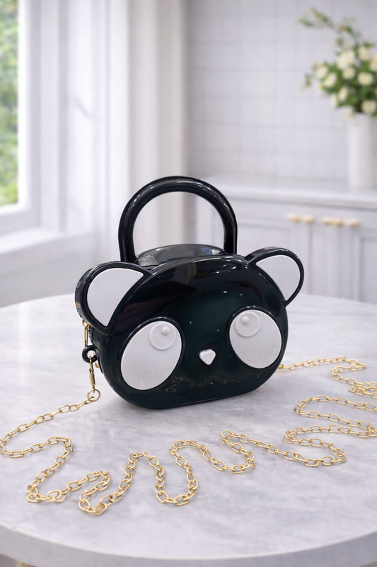 Panda design Mini Size Fiber Bags