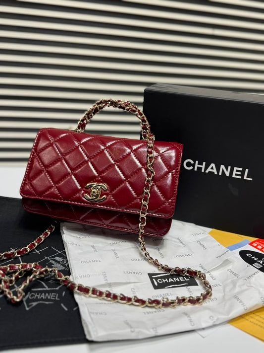 Chanel Top Handle Flap Bag