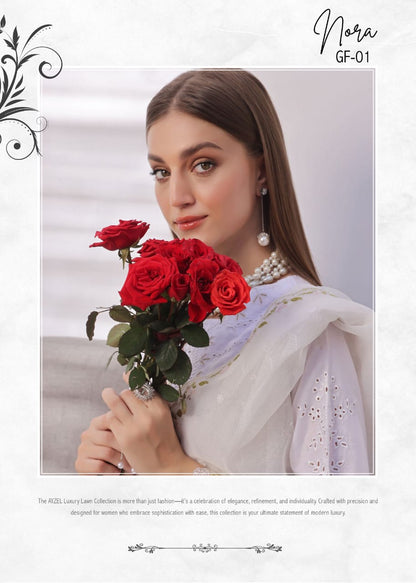 AYZEL GUZEL  FORMAL 3 PIECE Stitched Collection
