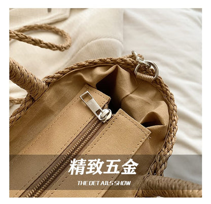Handmade Jute Straw Crossbody Handbags