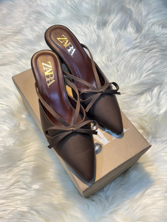 Zara Tie Heel