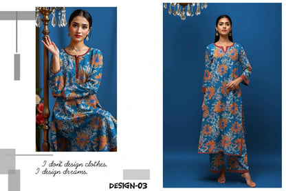2 PIECE  BLOOM By SOBIA WASEEM