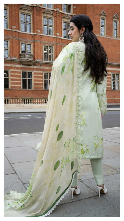 ALZOHAIB SUNSHINE BLOOM England Stories Embroidered Lawn