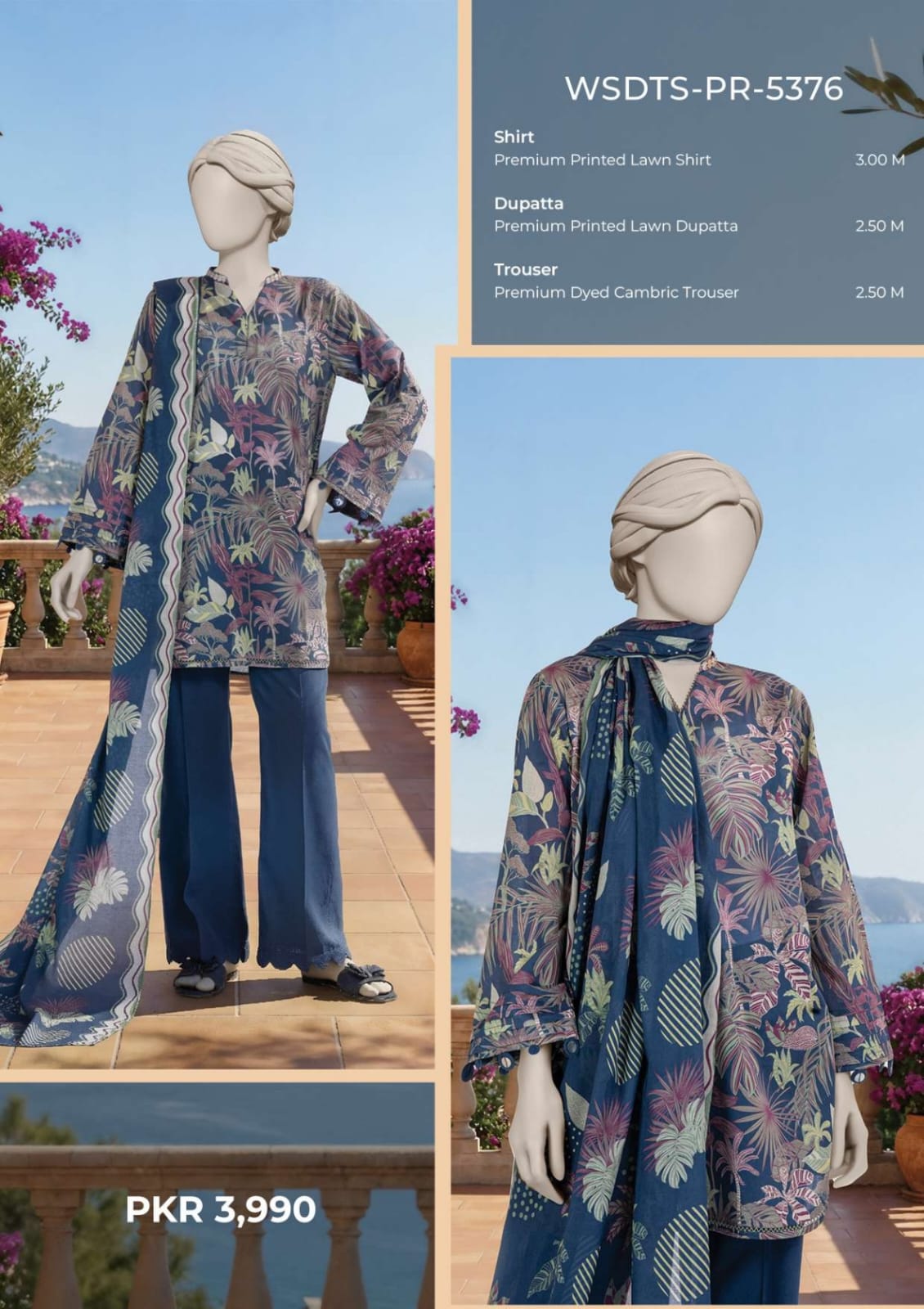 MTJ Spring Summer DIGITAL PRINTED LAWN COLLECTION Vol 14 2026