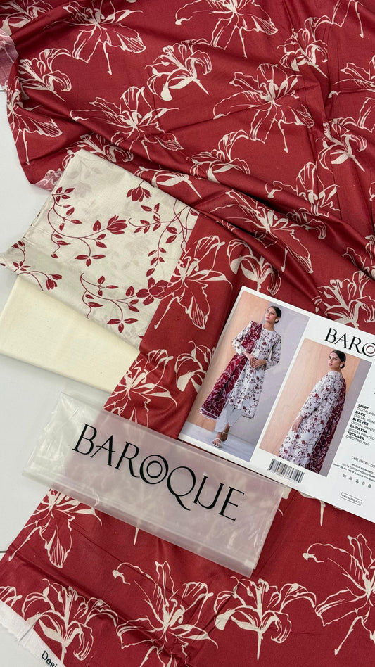 BARQOUE LAWN DUPATTA