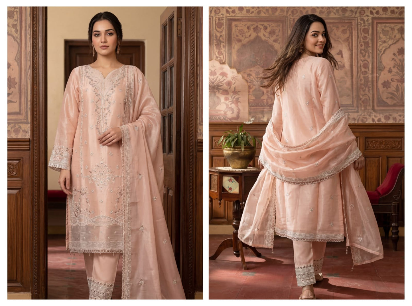 TENA Stitched Fancy Embroidered Sheesha Silk Collection