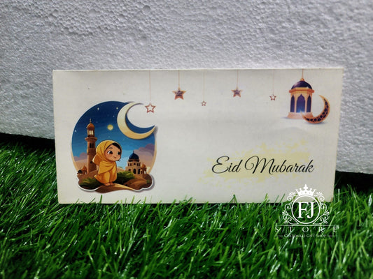 Fancy Printed Eidi Envelopes