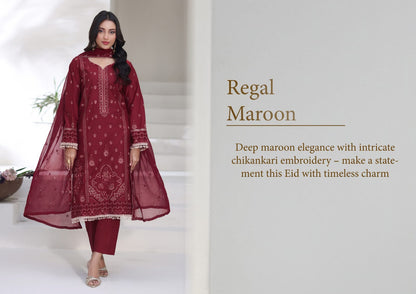 T.PARISHAY Embroidered 3 Piece Lawn EID Collection