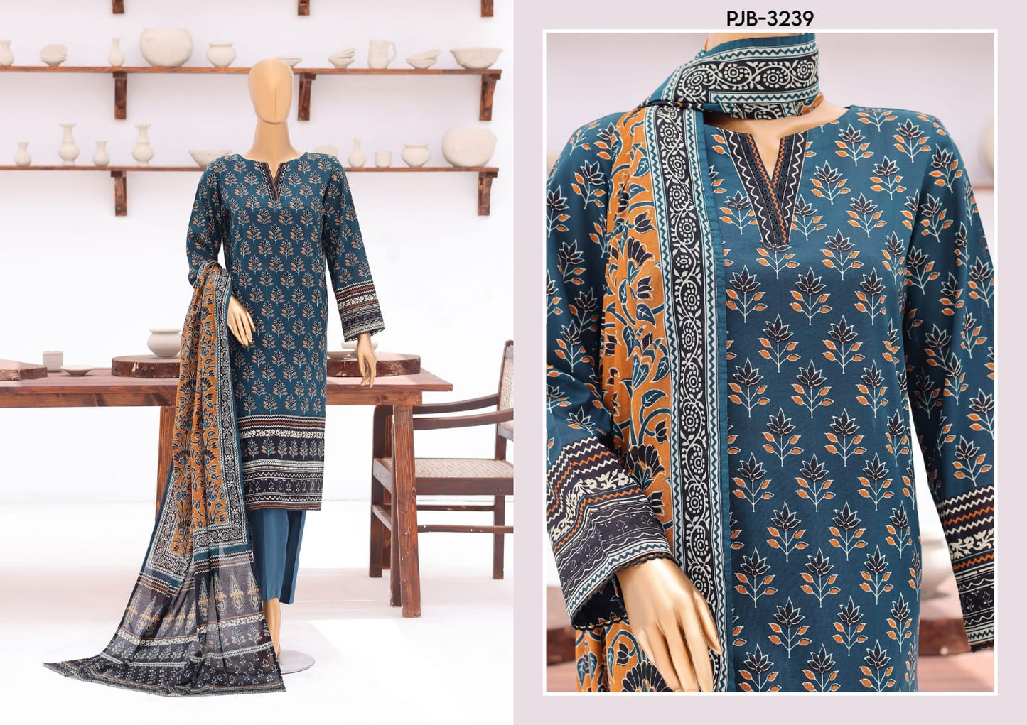 HZ Platinum Jaipuri Prints