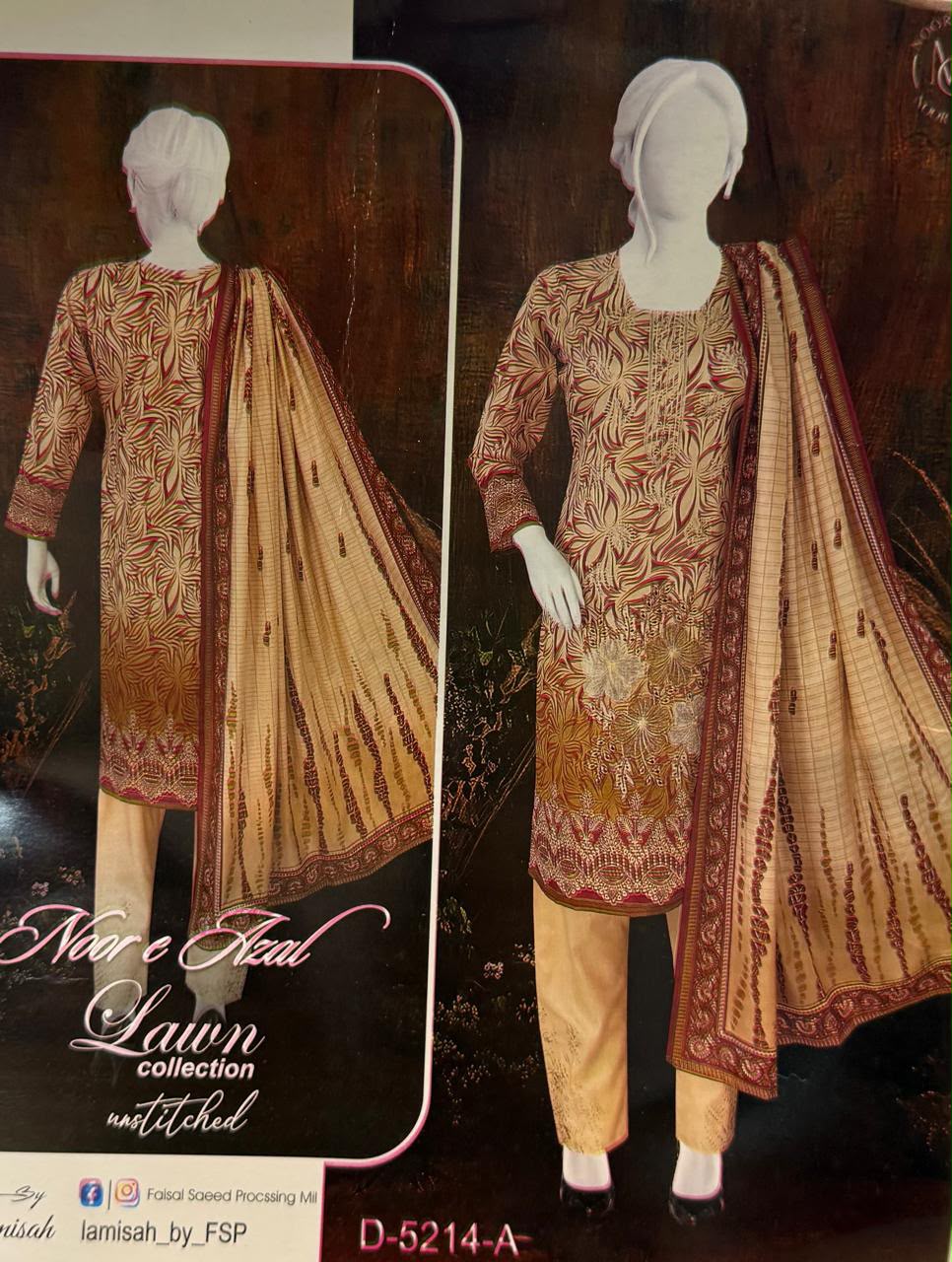 Noor e Azal Lawn 2026 Collection