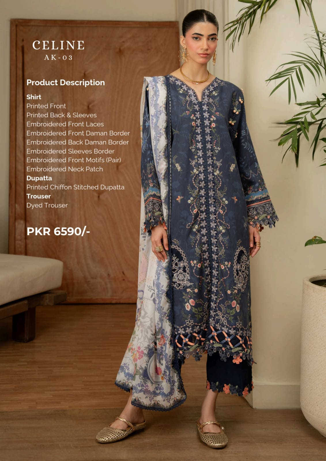Print Luxe by Aabyan Embroidered Linen Collection
