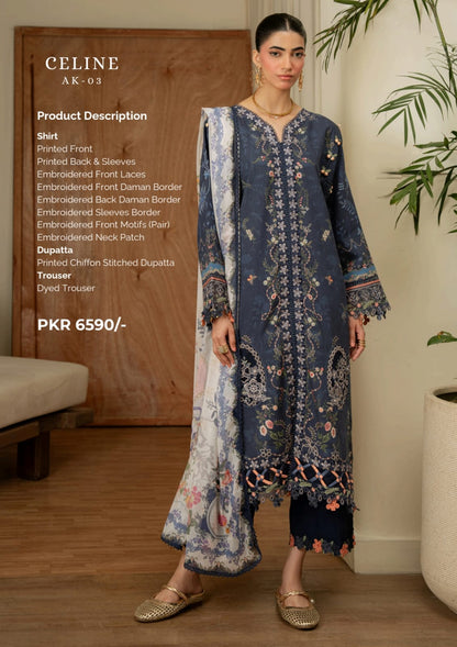 Print Luxe by Aabyan Embroidered Linen Collection