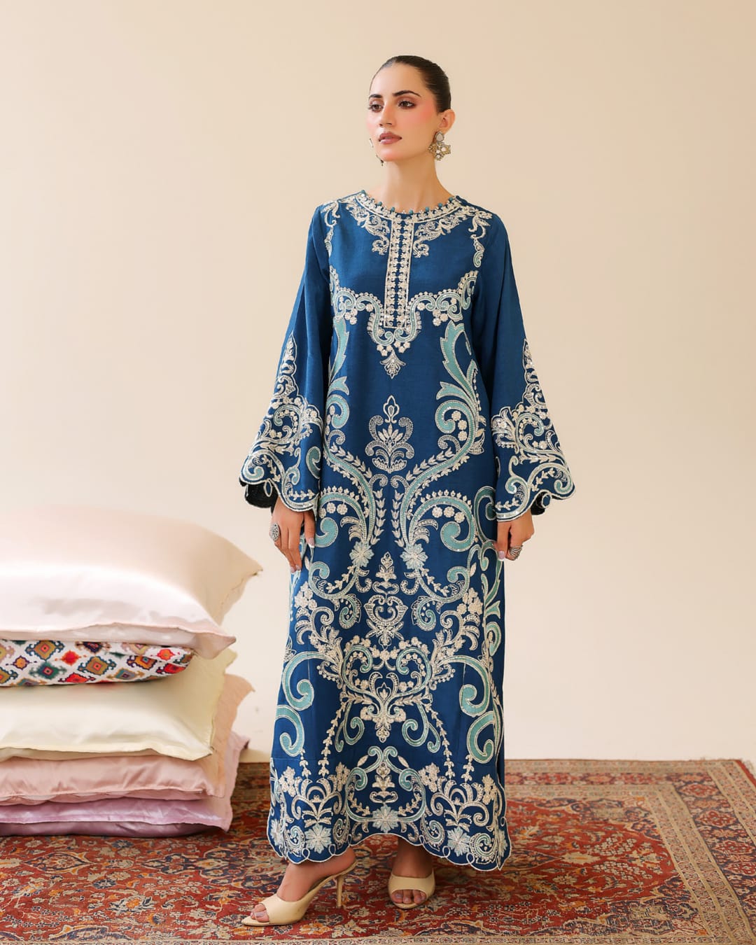 ADAN'S LIBAS FLORAL GRACE READY TO WEAR SILK