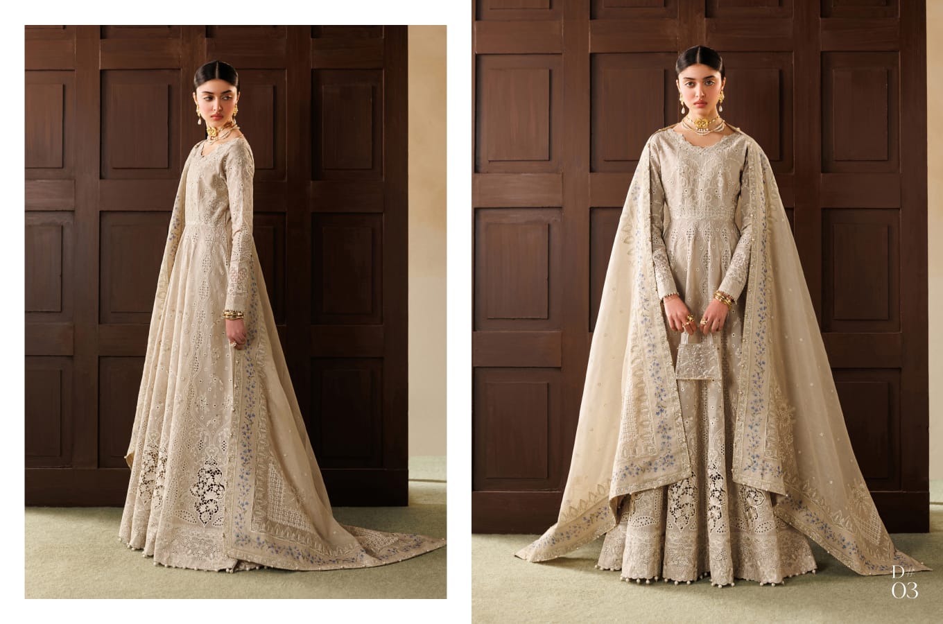 BAROQUE Embroidered LAWN 26 Eid Collection