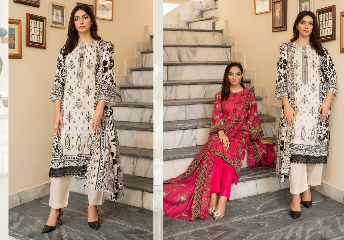 Frenzey Cutwork Dupatta Series