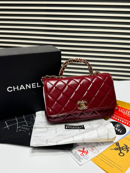 Chanel Top Handle Flap Bag