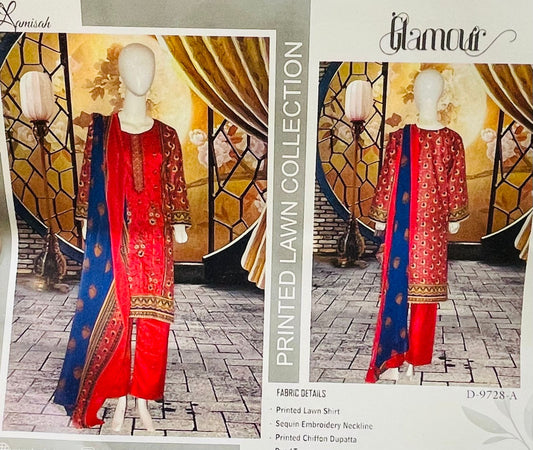 Glamour Printed Lawn