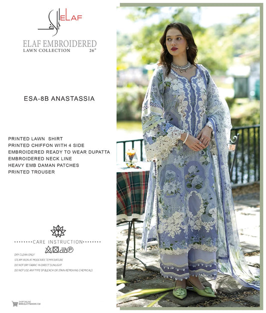 Elaf Lawn Collection 2026