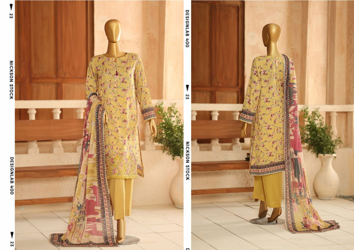 ASASA Digital Printed Embroidered Collection