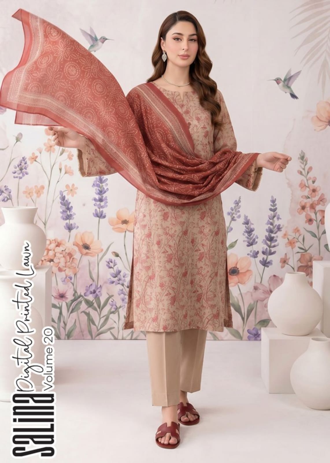 SALINA Digital Printed Lawn