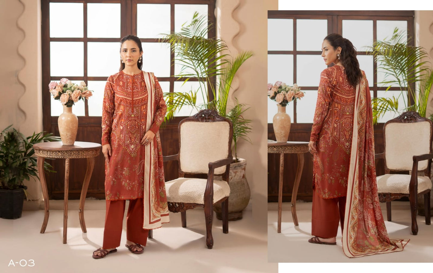 RIVAH Digital Printed Lawn Suit
