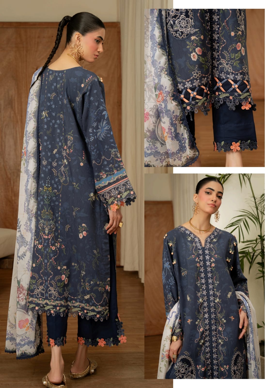 Print Luxe by Aabyan Embroidered Linen Collection