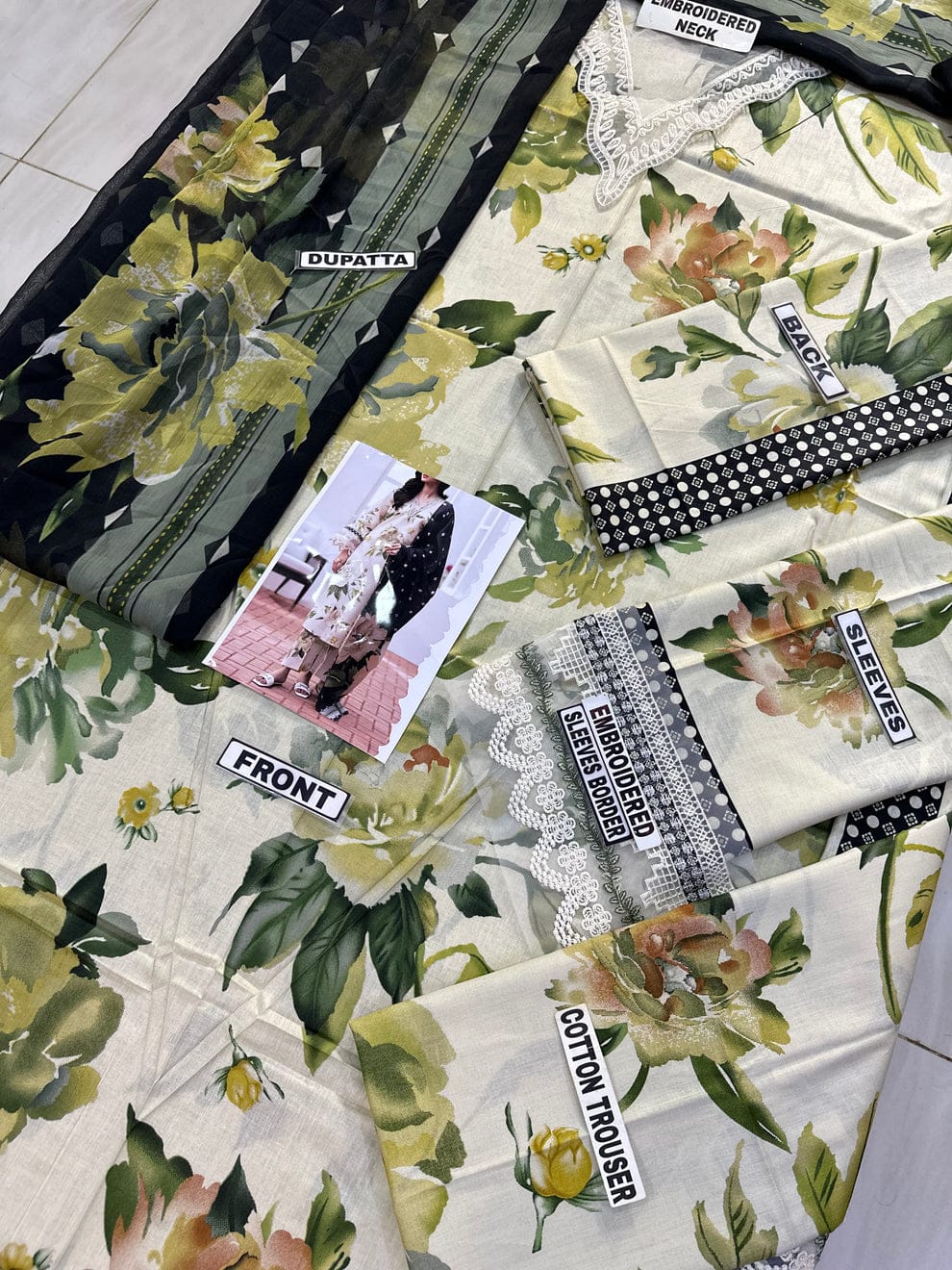 MARIA-B LAWN CHIFFON