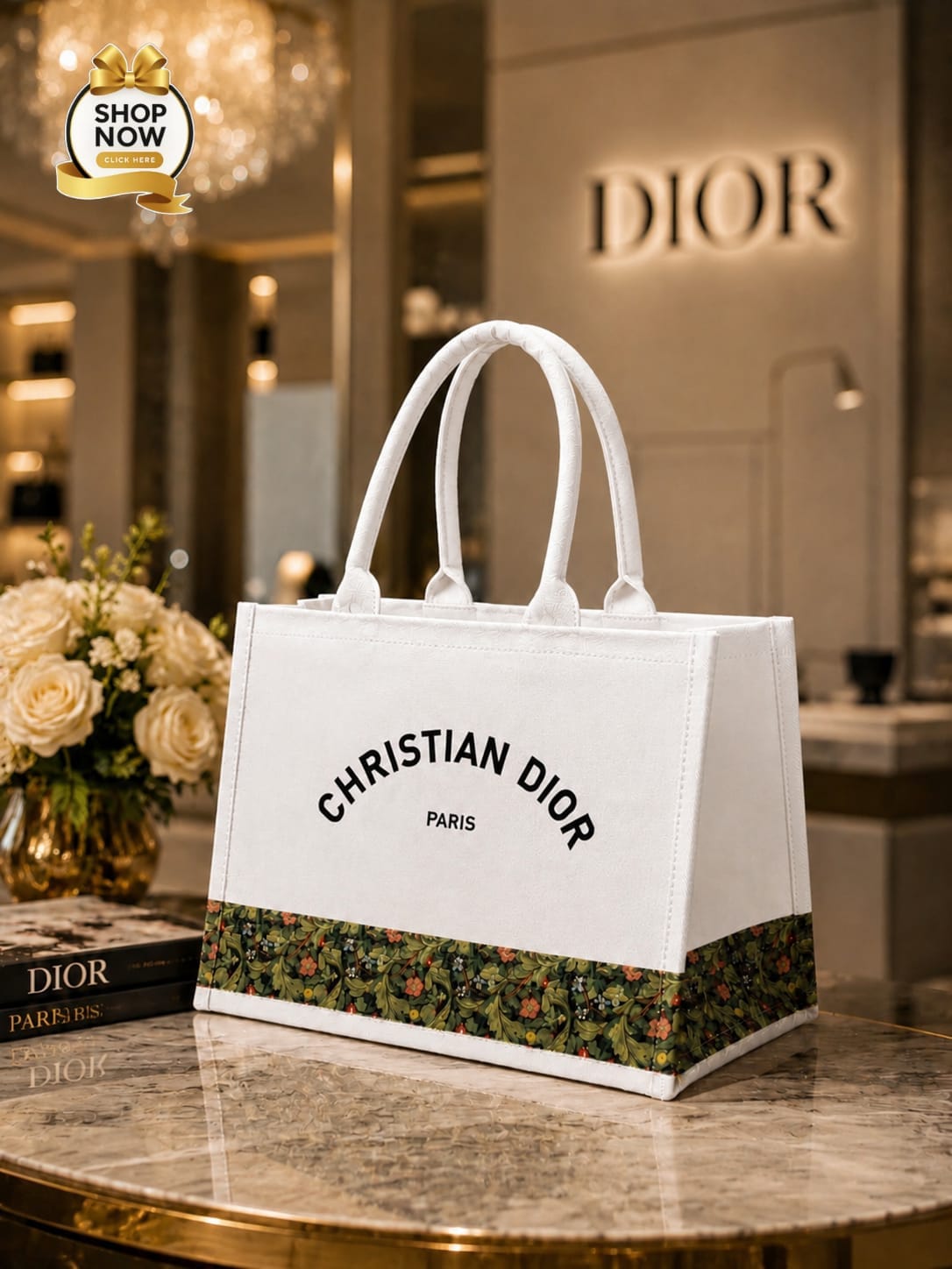 Christian Dior Big Size Tote Bag