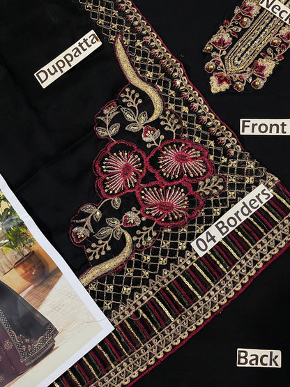 Iznik Chiffon Embroidered Collection