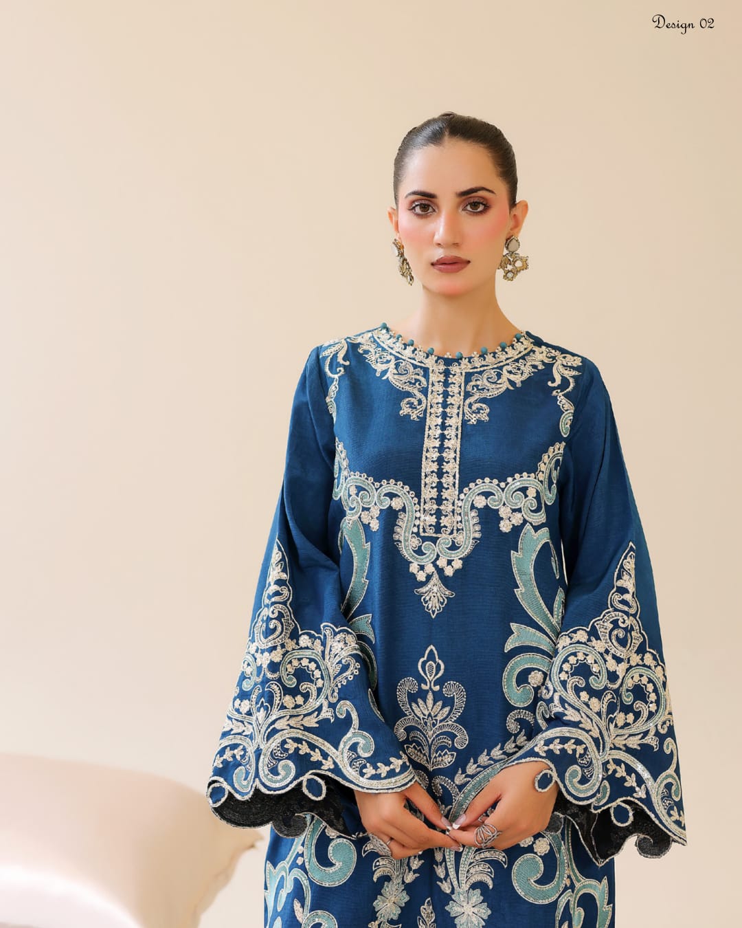 ADAN'S LIBAS FLORAL GRACE READY TO WEAR SILK
