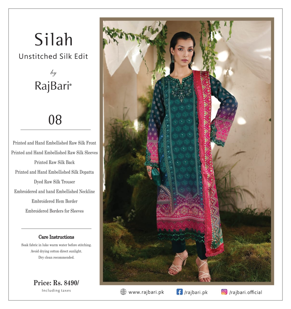 RAJBARI SILAH SILK EDIT COLLECTION