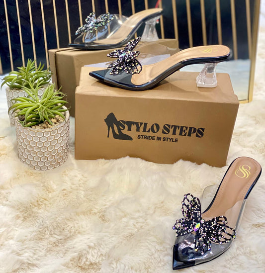 Prism Wings Transparent Heels