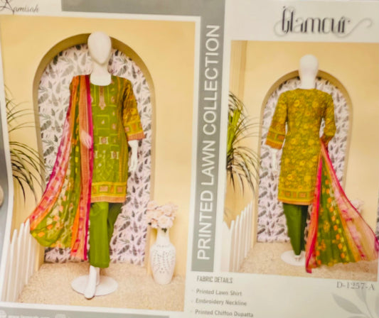 Glamour Printed Lawn