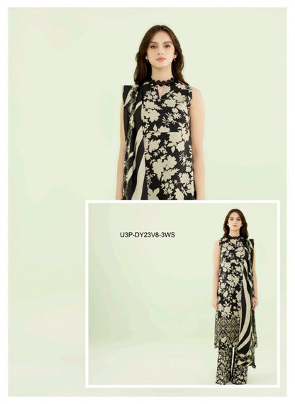 Sapphire 3 Pcs Summer Lawn Collection