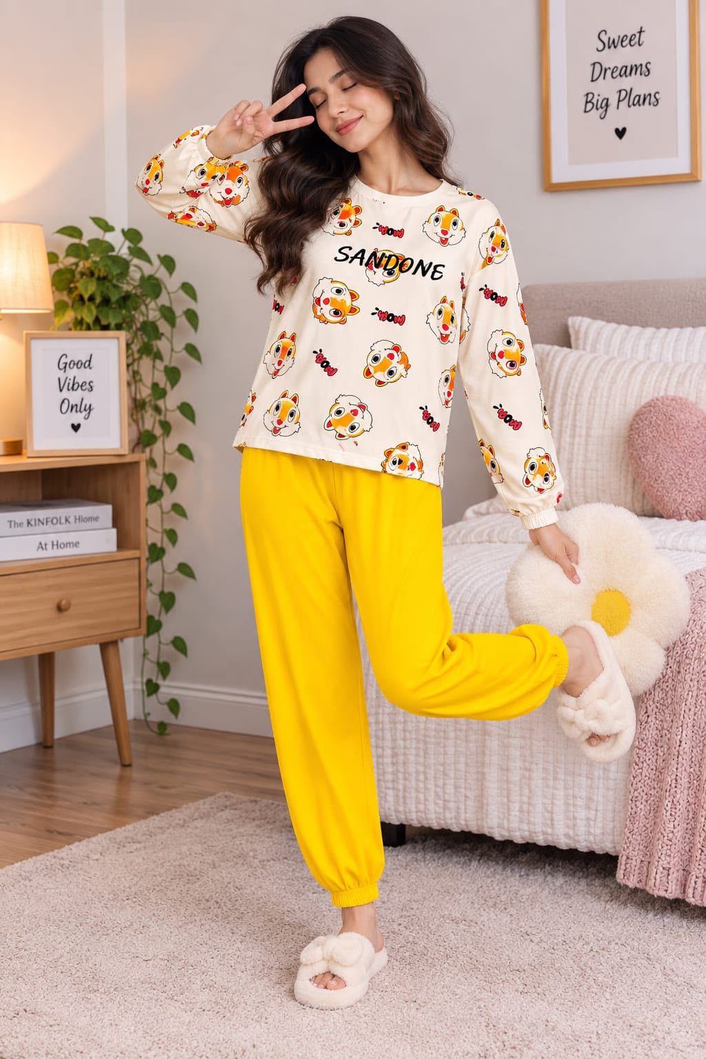Printed Night Suit