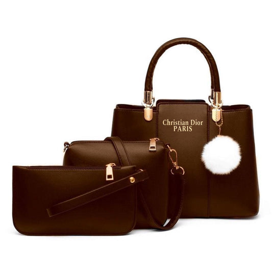 Christian Dior 3Pcs Shoulder Bag