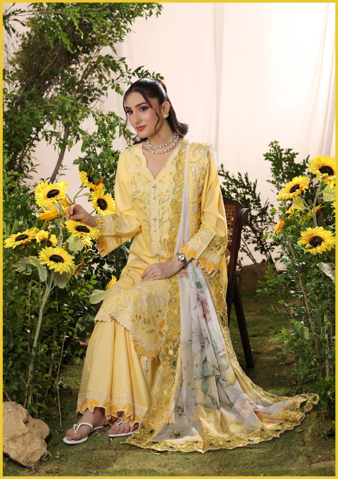 IRHA  GUZEL  Luxury Cotton 3 Pc Stitched Collection