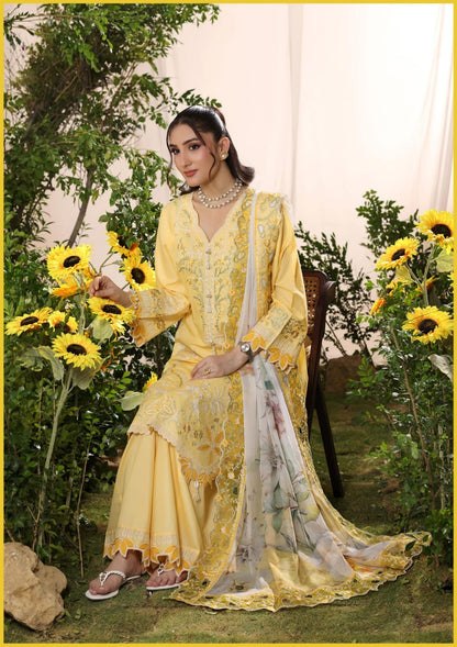 IRHA  GUZEL  Luxury Cotton 3 Pc Stitched Collection