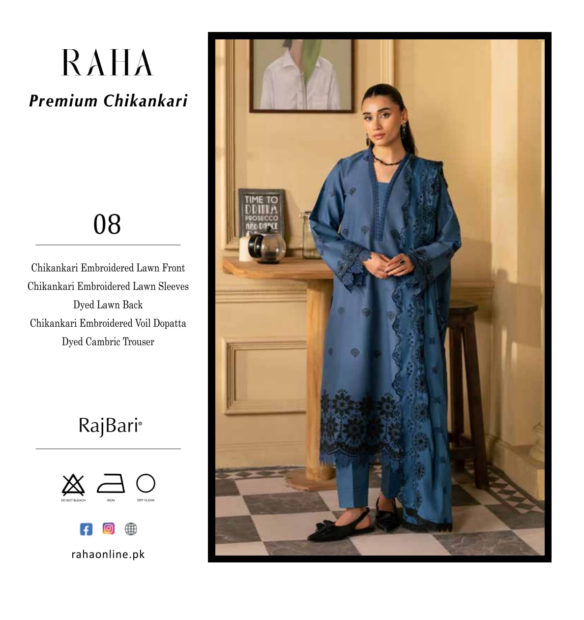 RAHA  PREMIUM CHIKANKARI