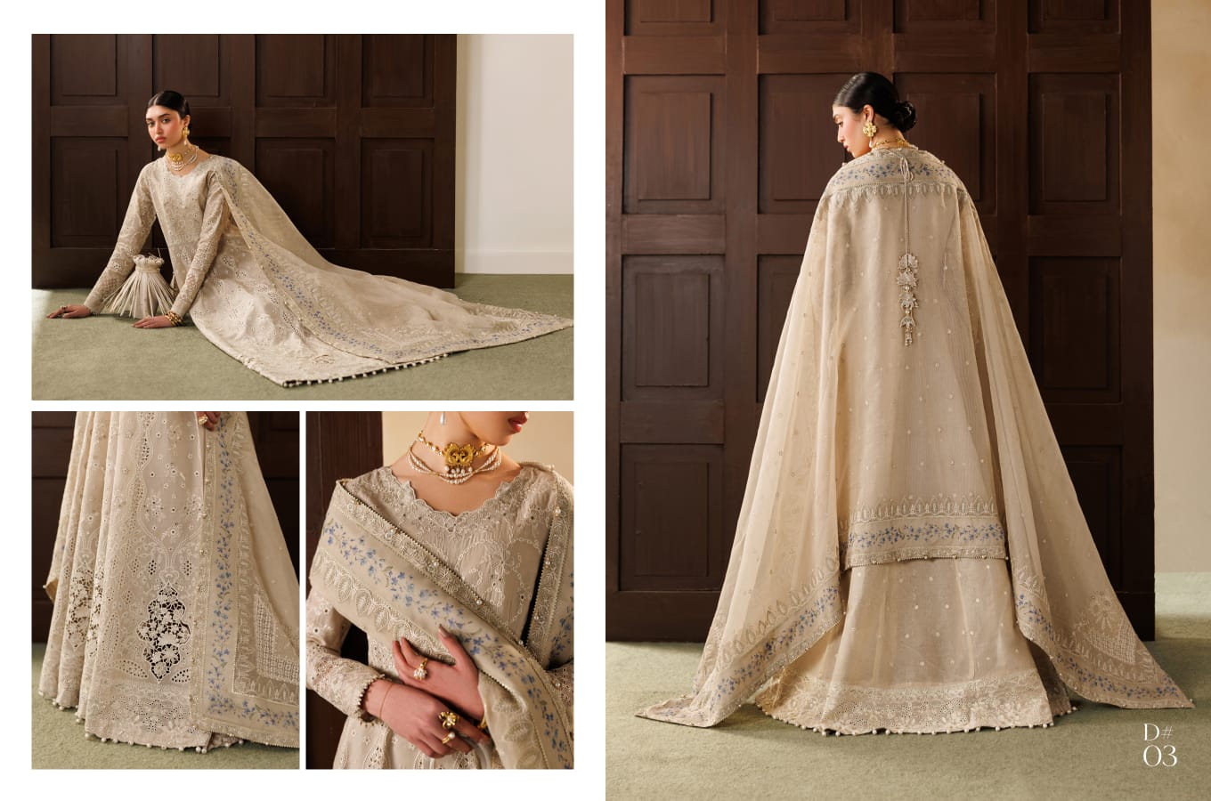 BAROQUE Embroidered LAWN 26 Eid Collection