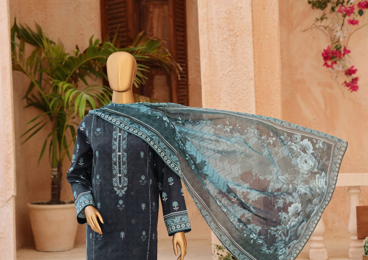 ASASA Digital Printed Embroidered Collection