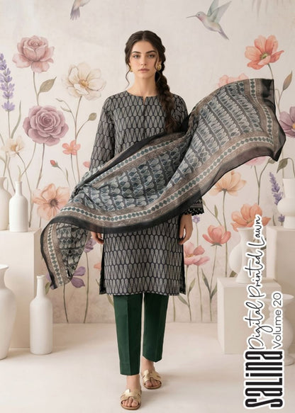 SALINA Digital Printed Lawn