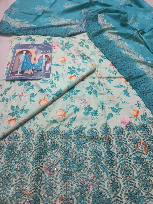Sun Shine Lawn Embroidery
