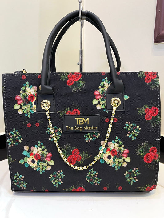 Floral Tote Bag