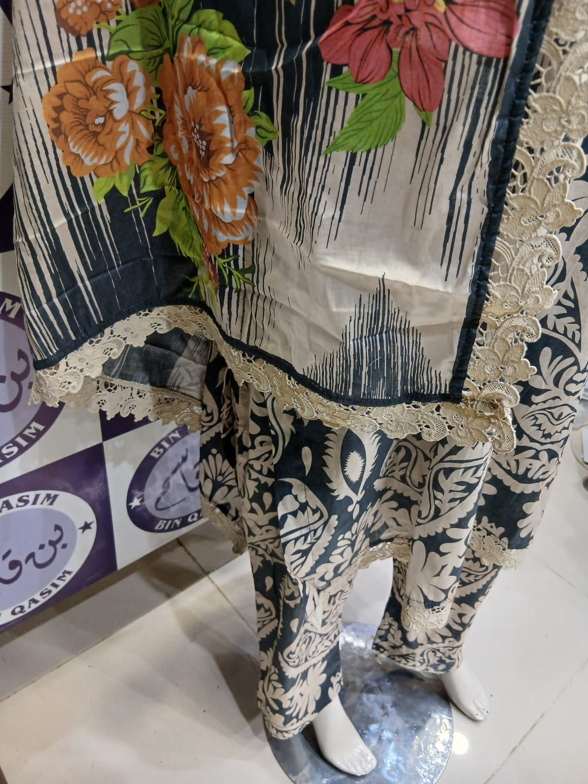 MARIA-B LAWN COLLECTION STITCHING CHARGES