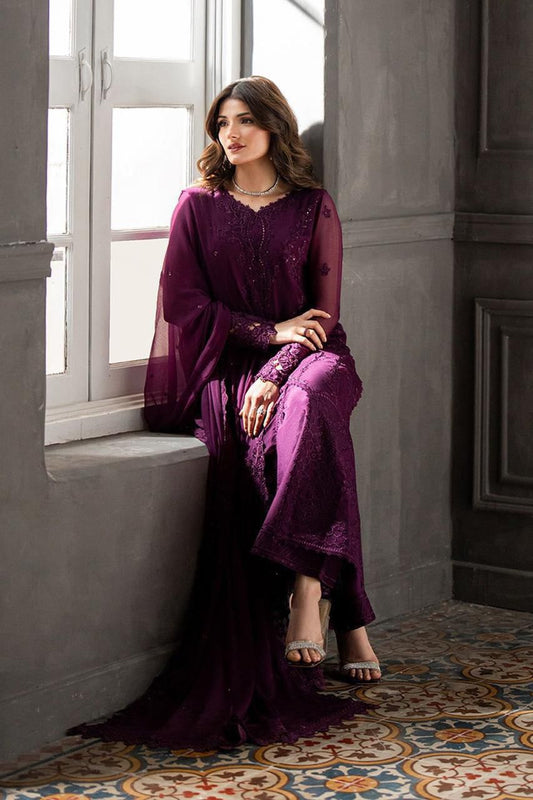 Azure Chiffon Embroidered Collection