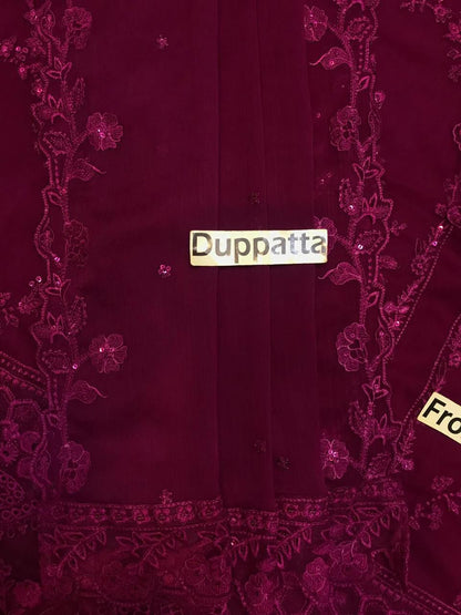 Azure Chiffon Embroidered Collection