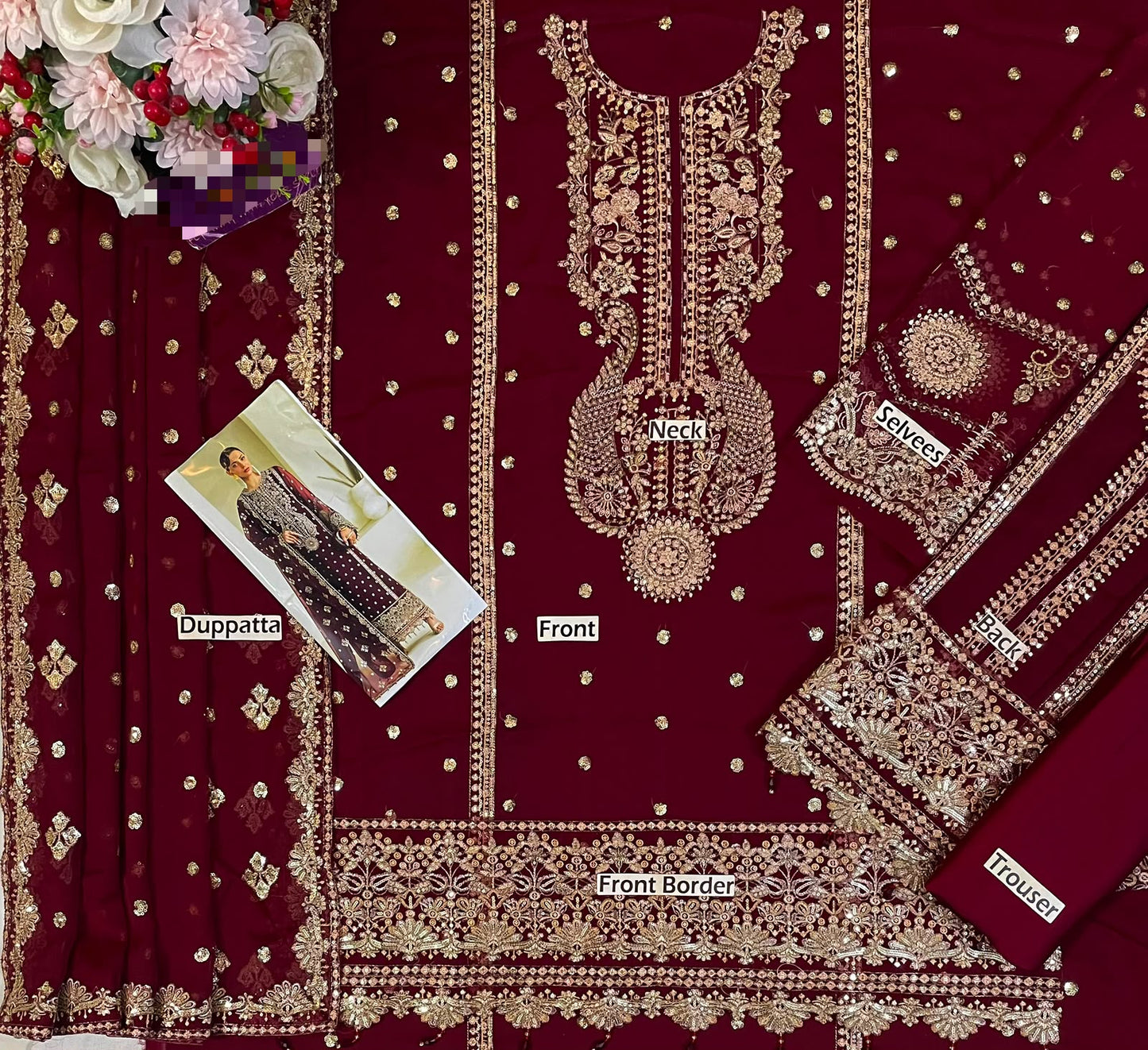 Alizeh Chiffon Embroidered Collection